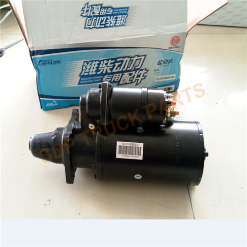 china weichai engine parts motor starter 612600090340