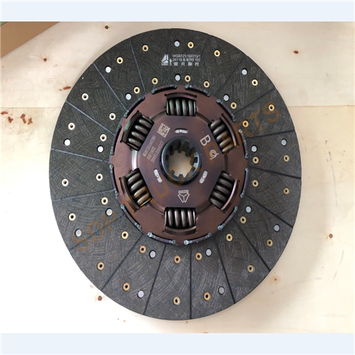 sinotruk howo truck parts clutch disk with 430MM WG9114160020