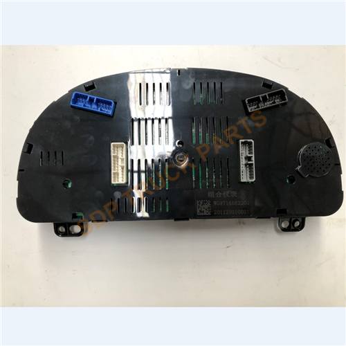 Suppliy china sinotruk howo truck parts cabin part ccombination instrument panel WG9716582201 