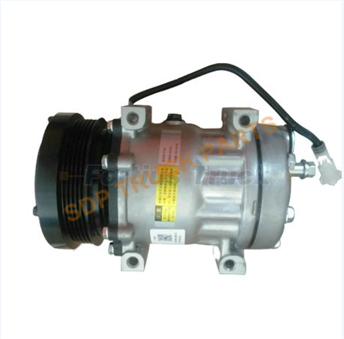  China CAMC truck spare parts new Hanma air conditoning compressor 81A55R-08010